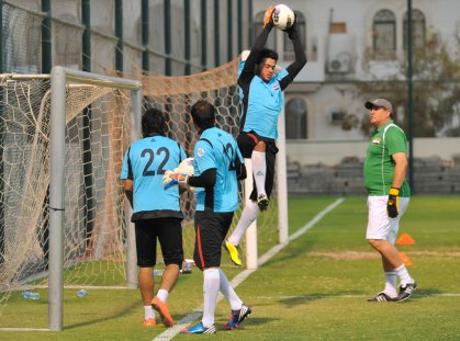 ناعم يؤكد أن الحراس في جاهزية تامة والتنافس بينهم انعكاس إيجابي