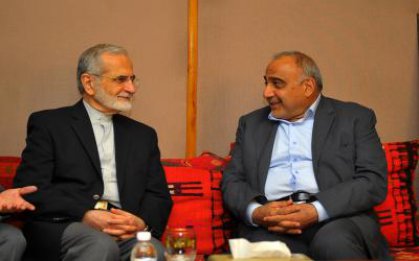 وزير النفط يبحث مع خرازي العلاقات الثنائية في مجال الطاقة والنفط