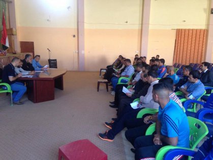 مديرية شباب ورياضة ديالى تناقش انتخابات الفرق الشعبية