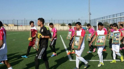 بطولة كروية للفرق الشعبية ومحاضرة في الاصابات الرياضية