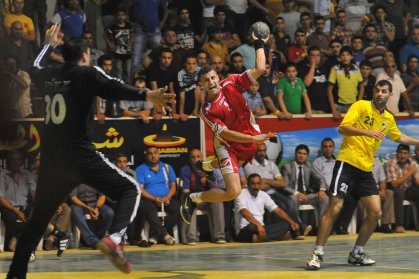 الخالدون يتوج بطلا لفرق الدوري الممتاز بكرة اليد فئة (ب)