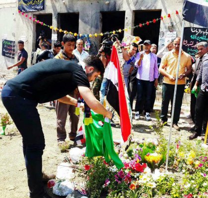 ياسر قاسم يزور ملعب الشهداء بالاسكندرية ويؤبن الضحايا ويلتقي الجرحى