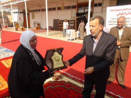 الاعمار الهندسي تحصل على درع الامانه العامة للمزارات الشيعية لانجازها تدقيق تصاميم مزار الشريفة بنت الامام الحسن (ع)