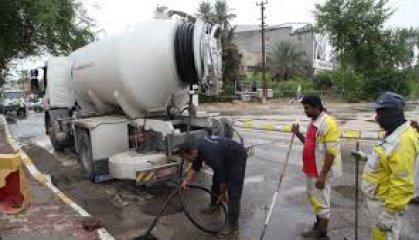 أمانة بغداد تُكمل تصريف مياه الأمطار باستثناء المناطق الخالية من شبكات التصريف