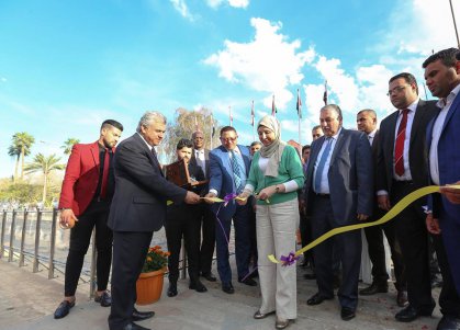 افتتاح مهرجان بغداد الدولي الثامن للزهور بمشاركة (8) دول عربية وأجنبية