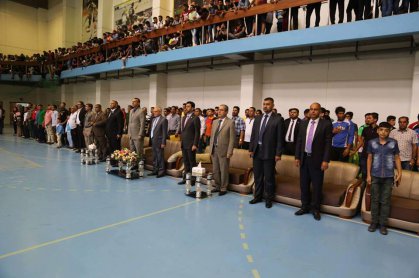 عبطان يحضر نهائي بطولة كليات العراق بخماسي الكرة ويجدد دعم الوزارة للانشطة الرياضية