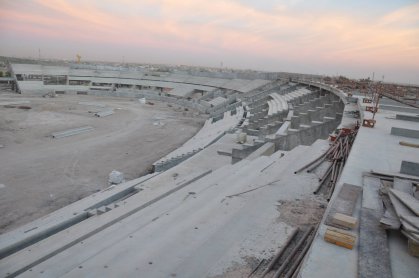 الشركة العامة لموانئ العراق تعتذر عن اكمال ملعب الميناء الدولي