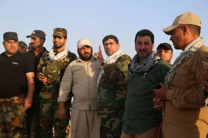 عبطان وعدد من مسؤولي الوزارة يزورون غيارى القوات الامنية والحشد الشعبي ويطلعون ميدانيا على سير العمليات العسكرية في الفلوجة