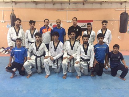 تايكوندو امانة بغداد يكثف استعداداته لبطولة دوري العراق