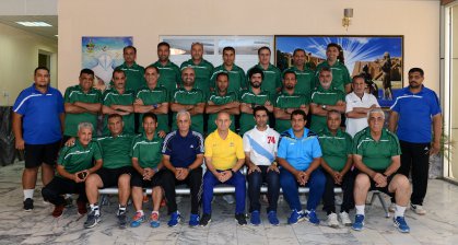 إختتام الدورة التدريبية فئة A بمشاركة 20 مدربا