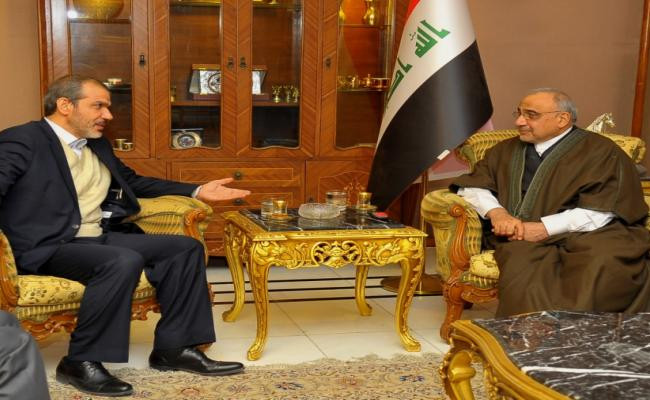 وزير النفط السيد عادل عبد المهدي يستقبل السفيرالايراني ويبحث معه تعزيز العلاقات الثنائية