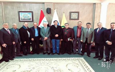 الزبيدي يدعو الى بذل المزيد من الجهود لخدمة الأسرة الصحفية