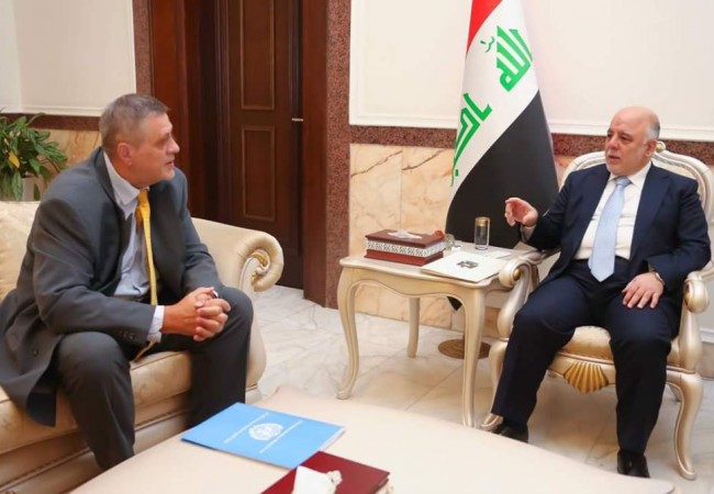 العبادي وكوبيتش يبحثان الاوضاع السياسية والامنية  وملف النازحين والدعم الدولي للعراق