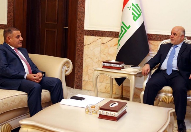 العبادي يؤكد ضرورة إنجاز عمليات تنظيف مدينة بيجي من الأنقاض ومخلفات داعش