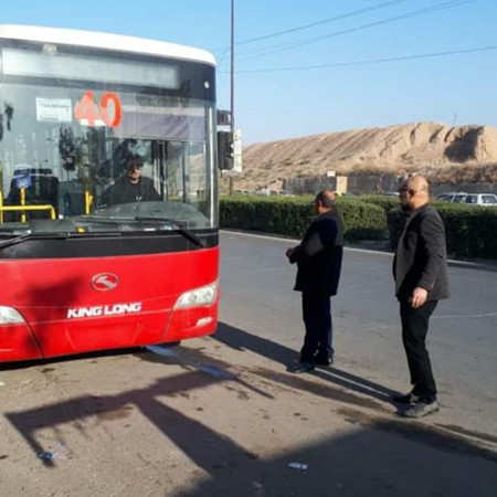نقل المسافرين  تفتتح خطوط نقل جديدة بين مناطق محافظة نينوى