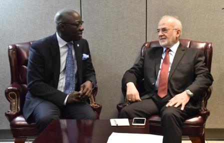 الجعفري يدعو الامم المتحدة لتبني آليات للحد من انتشار المجاميع الارهابية