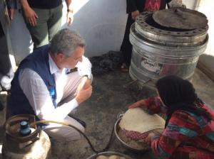 المفوض السامي للاجئين يصل الى بغداد للوقوف على استعدادات تحرير الموصل