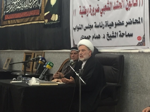 الشيخ حمودي: سنواصل ضمان تنفيذ جميع حقوق الحشد الشعبي