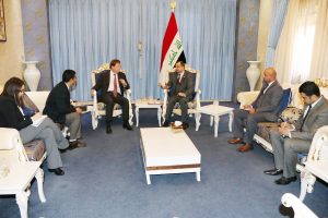 الجبوري للسفير البريطاني: ضرورة استمرار الدعم الدولي لإدامة زخم المعركة في الموصل