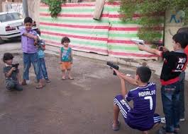 اصابة (85) طفلا بالاسلحة البلاستيكية (الصجم) في بغداد