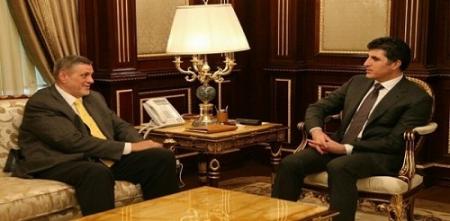 نيجيرفان بارزاني: نرغب بحل المشاكل العالقة مع المركز عبر التفاوض