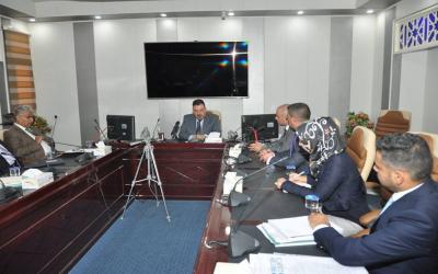 رئيس هيئة التعليم التقني يبحث مع المجلس الثقافي البريطاني تدريب 100 من القيادات الإدارية