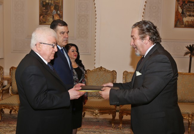 رئيس الجمهورية يؤكد تطلع العراق لبناء قاعدة علاقات متينة مع البوسنة والهرسك