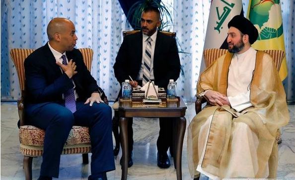 السيد عمار الحكيم يؤكد لوفد الكونغرس الأميركي على حفظ الأولويات الوطنية لما بعد تحرير الموصل