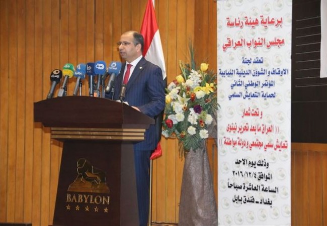 الجبوري يدعو لتشكيل لجنة مشتركة لدراسة قانون التعايش