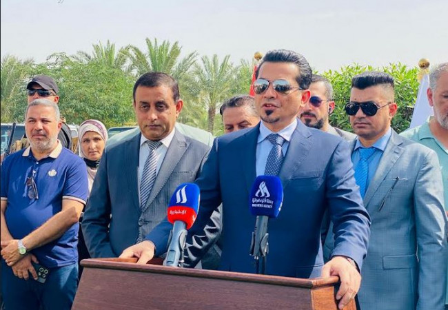 وزير النقل يفتتح خط نقل جماعي جديد في بغداد