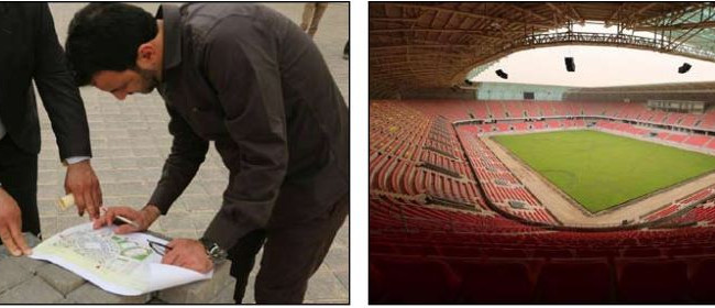 عبطان : افتتاح ملعب كربلاء الدولي رسالة واضحة لفيفا بقدرة العراق على النهوض بمنشآته الرياضية و احتضان المباريات الدولية