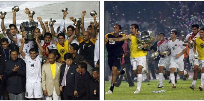 الرياضة النيابية : حضور من أحرزوا كأس آسيا 2007 في افتتاح ملعب كربلاء التفاتة جيدة