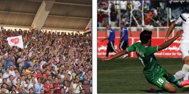 احتفالات مبكرة لجمهور الزوراء قبل التتويج الرسمي بدرع النخبة