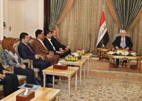 رئيس الجمهورية يتعهد بدعم اعمال اللجنة العليا لضم الاهوار الى لائحة التراث العالمي