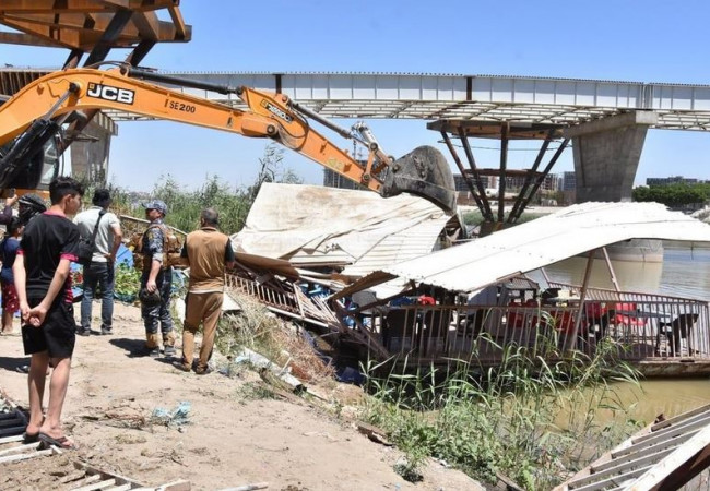 الموارد المائية تحدد 3 محاور لإزالة التجاوزات على ضفاف دجلة