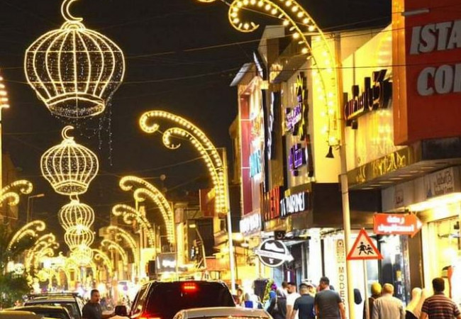 كهرباء بغداد تنجز  تأهيل شبكة الانارة لشارع عمر بن عبد العزيز في منطقة الأعظمية.