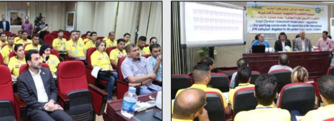 عبطان يشيد باقامة الدورات الآسيوية في بغداد ويؤكد دعم الوزارة للمؤسسات الرياضية