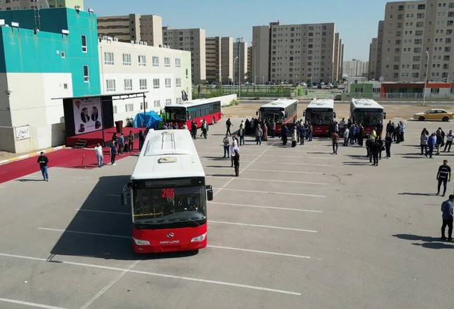 وزير النقل يفتتح خط النقل الجماعي من مدينة بسماية إلى منطقة باب المعظم