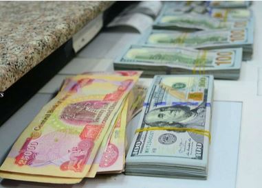 انخفاض أسعار صرف الدولار في اسواق بغداد