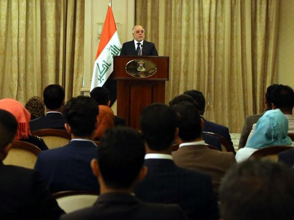 العبادي: الصراع السياسي في ديالى ادى الى تداعيات للارهاب في ببغداد