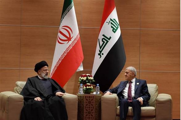 رئيس الجمهورية ونظيره الإيراني يبحثان سبل تعزيز العلاقات الثنائية بين البلدين