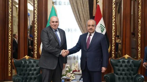 العراق وإيطاليا يبحثان سبل تطوير العلاقات في المجالات العسكرية والأمنية