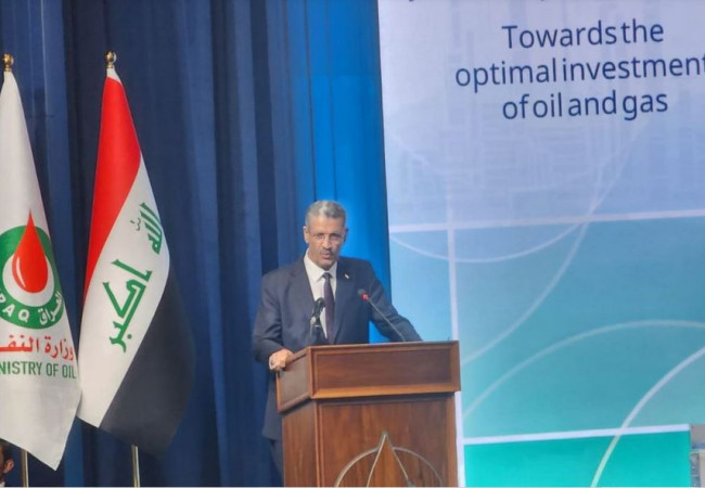 وزير النفط: نأمل بالإعلان عن ارتفاع احتياطي النفط العراقي لأكثر من 160 مليار برميل