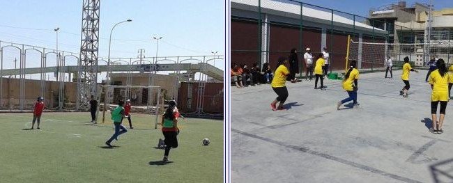 منتدى الموهبة الرياضية في الزعفرانية يختتم بطولة المدارس للبنات