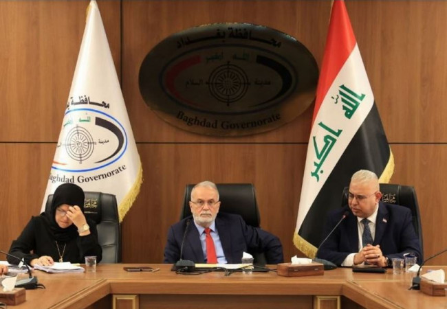 محافظ بغداد: مسار طريق التنمية بالعاصمة سيتضمن أكبر محطة تبادل تجاري