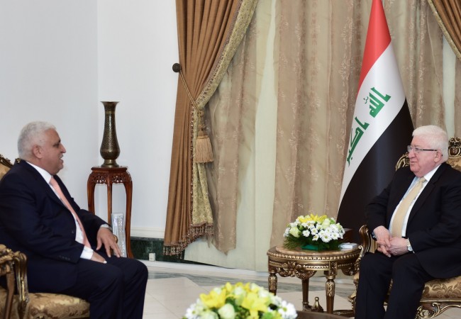 معصوم والفياض يبحثان مستجدات عملية تحرير نينوى