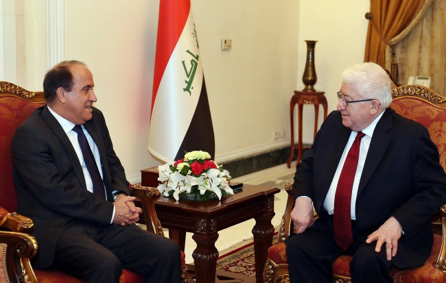 معصوم: ايطاليا بلد صديق يساند العراقيين بفاعلية في حربهم ضد داعش