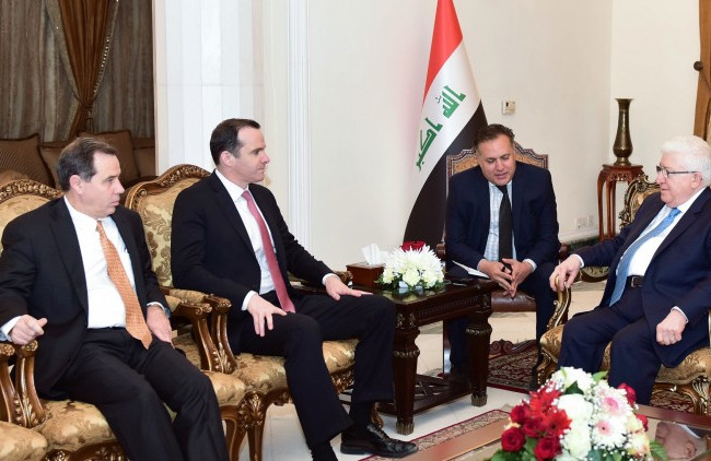 معصوم وماكغورك يبحثان تعزيز الجهود لتحرير الموصل