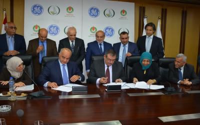 توقيع مذكرة اطار ستراتيجي مع جنرال الكترك للتعاون طويل الامد وتنفيذ مشاريع خفض حرق الغاز المستخرج