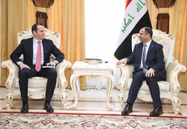 الجبوري لماكغورك: ضرورة زيادة التنسيق للقضاء على داعش